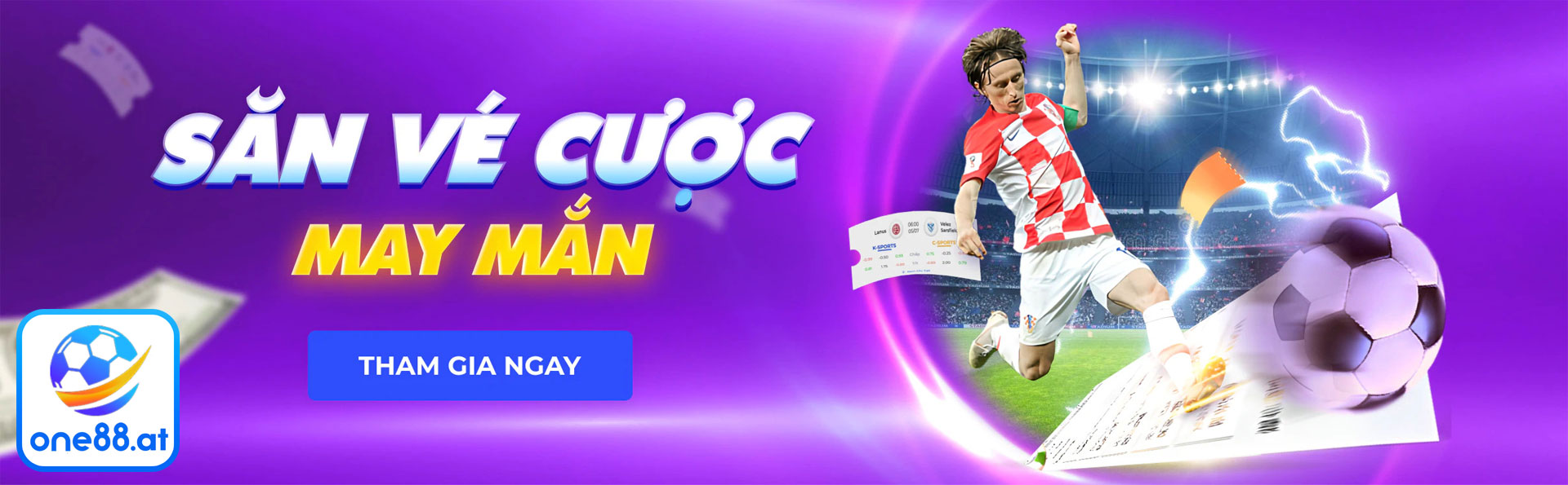 Banner săn vé cược may mắn