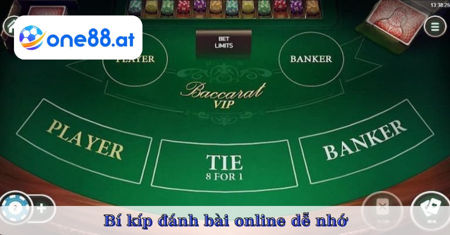 Bí kíp đánh bài online dễ nhớ