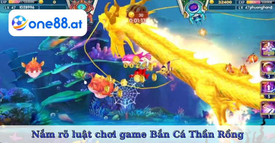 Nắm rõ luật chơi game Bắn Cá Thần Rồng